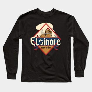 RETRO ELSINORE BEER Long Sleeve T-Shirt